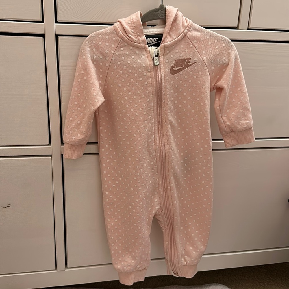 Nike hooded sweater jumpsuit